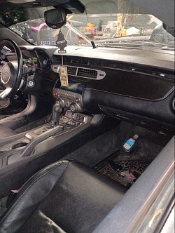 Dashboard job on the 2010 Camaro dashboard installed